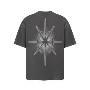 Camiseta informal Unisex de verano con cuello redondo, estampado fresco, lona de algodón 100%, tendencia de moda, Color a juego, manga corta, estilo de punto ODM - Product Image 3