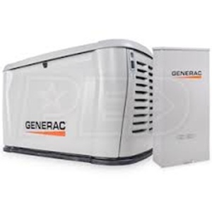 Generador de Aluminio Generac Guardian de 18 kW de Alta Resistencia, Desconectador de Servicio de 200 A, Solución de Suministro de Energía para Cobertizos - Product Image 1