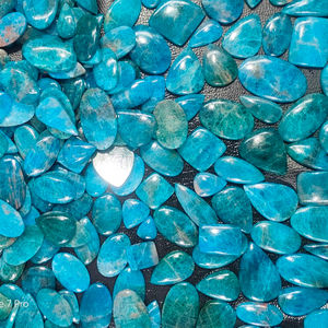 Cabochon à facettes Apatit naturel pour bijoux Tranches de rose de pierres précieuses fantaisie de haute qualité pour la fabrication de bracelets - Product Image 4