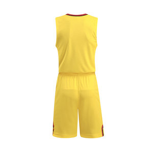 La mejor calidad adultos hombres baloncesto deportes uniforme transpirable poliéster desgaste conjuntos OEM servicio mejor uniforme para hombres baloncesto - Product Image 3