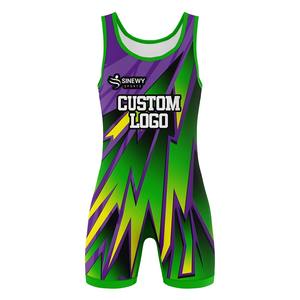 Singlet de Lucha Libre Personalizado al por Mayor, Sublimado, para Jóvenes y Adultos, Corte Bajo, Informal, para Hombres y Mujeres - Product Image 5