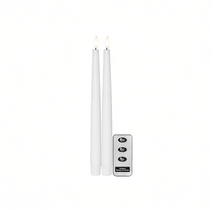 <b>STAR</b> TRADING 2.1x28.5cm White <b>LED</b> Candle 2SZ Flameless & <b>LED</b> Candles - Product Image 2