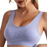 Conjunto de sujetador y braga de encaje sin aros para mujer de lujo - Lencería elegante y sexy de spandex/nailon premium