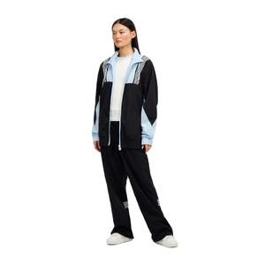 Vente en gros, ensemble survêtement noir 2 pièces personnalisé pour femmes, ensemble sweat à capuche respirant et pantalon de survêtement, ensemble de jogging pour femmes - Product Image 1
