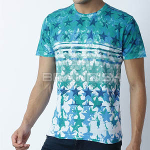 Camisetas de sublimación de diferentes colores de último diseño para hombres Camisetas de sublimación de poliéster de calidad premium - Product Image 3