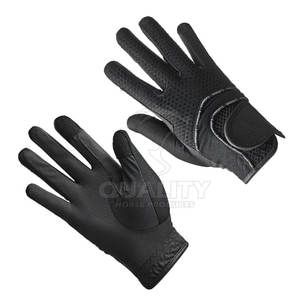 Gants d'équitation en cuir personnalisés pour l'entraînement et la compétition Fournisseur OEM d'hiver en gros - Product Image 2