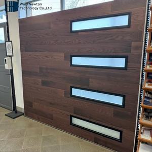 Prix <span class=keywords><strong>de</strong></span> gros Portes <span class=keywords><strong>de</strong></span> <span class=keywords><strong>garage</strong></span> sectionnelles modernes en acier durable texturé en daim Design peu encombrant avec accès piétonnier - Product Image 6