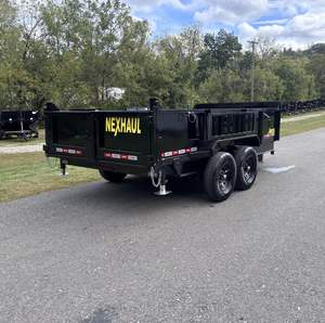 Remorque agricole hydraulique à essieu simple de 2T à 10T, remorque à benne basculante pour tracteur - Product Image 1