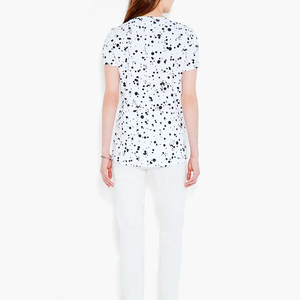 Hot Selling <b>Women</b> Sublimation T-<b>Shirt</b> Sustainable Trending Quick Dry Customizable Print Breathable UV Protection Soft Material - Product Image 4