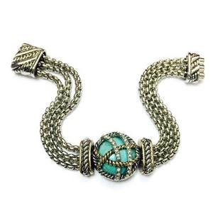 611048BR Cadena Fina y Brazalete de Eslabones - Product Image 1