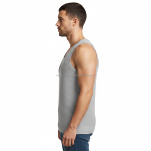 Débardeur Homme Sportif Col V Sans Manches en Polyester Anti-rétrécissement Séchage Rapide pour Gym, Fitness, Course et Basketball - Product Image 2