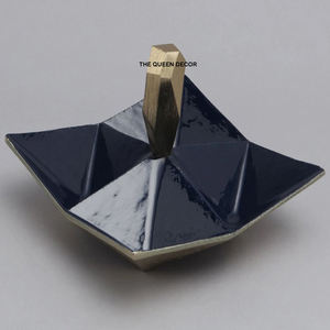 Bol de service haut de gamme, nouveau design moderne, bol en acier inoxydable, design attrayant, bol en métal décoratif, nourriture, fruits, table - Product Image 6