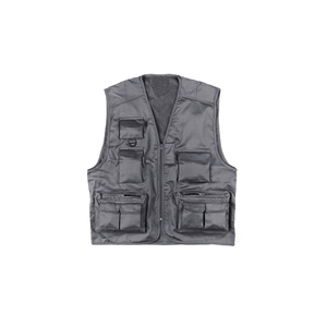 2025 hommes meilleur gilet de travail de haute qualité poches 5 dimensions vêtements de travail durables pour l'escalade pêche randonnée Camping cargaison en plein air - Product Image 5