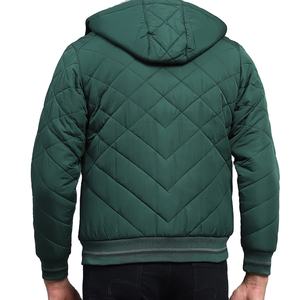 Chaqueta de Invierno Acolchada Premium para Hombre, Diseño Largo y Moderno con Logotipo Frontal y Capucha para Clima Frío 2026 - Product Image 6
