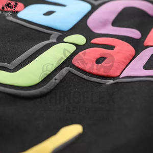 Sudaderas con capucha de calidad superior hechas a medida con estampado de soplo Heavy Fleece Winter Basics Algodón mezclado Venta completa Sudaderas con capucha con estampado de soplo - Product Image 6