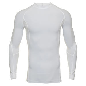 Vêtements de course en gros hommes chemise de Compression à manches longues haute qualité entraînement sportif Fitness couche de Base vêtements de Jogging - Product Image 1