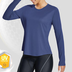 Camiseta de mujer de mejor rendimiento de alta mejora, ropa informal y tela de algodón sostenible, camiseta de manga larga para mujer - Product Image 2