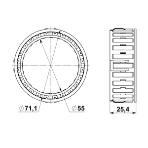 SGXX09 Sprag for Industrial Balkancar Forklift - Product Image 2