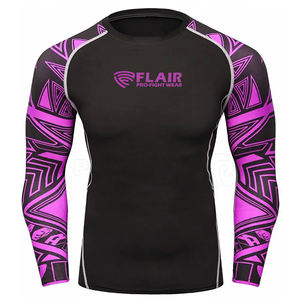 Rashguard Profesional Unisex para MMA, Transpirable, de Secado Rápido, Antibacterial, con Protección UV, Ropa Deportiva para Todos los Deportes al Aire Libre - Product Image 4