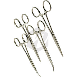 ケリーヘモスタットフォーセプの盛り合わせ + クリルヘモスタットフォーセプ5.5インチプレミアム外科クランプ手順獣医医療器具 - Product Image 3