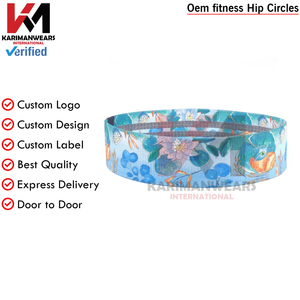 Banda de Resistencia para Cadera, Antideslizante, Resistencia Media, Banda de Ejercicio para Glúteos, Caderas, Muslos, Ejercicios de Piernas, Duradera, Elástica, Ajustable - Product Image 6