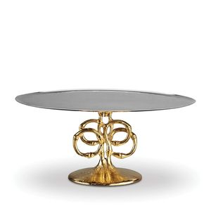 Strong And Durable Round Metal Cake <b>Stand</b> With Elegant Finish Perfect For <b>Cupcakes</b> Muffins Donuts And Cakes - Product Image 1
