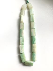 Perles fantaisie en opale bleue naturelle pour la fabrication de bijoux fins, collier en pierres précieuses - Product Image 6