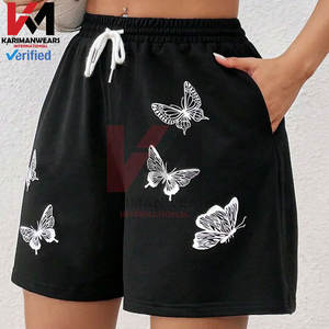 Pantalones cortos de verano personalizados para mujer, ropa de calle, conjuntos de pantalones cortos de yoga y gimnasio, pantalones cortos de algodón de talla grande para motorista, diseños personalizados, pantalones cortos de Yoga a la moda - Product Image 4