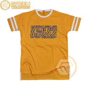 Sigma Gamma Rho T-shirt pour femme sur mesure Vêtements de sororité Jersey de coton T-shirt respirant de haute qualité Vêtements grecs pour femme - Product Image 3