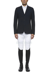 Wholesale <b>top</b> quality men <b>Horse</b> <b>Riding</b> Show Jacket Equestrian Competition Coat with Custom Embroidery Logo Breathable - Product Image 4