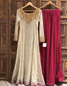 Robe de soirée, tenue à longueur au sol, avec des belles appliques, pour fête/mariage, 2021 - Product Image 3