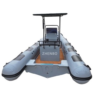 Bateau <span class=keywords><strong>semi</strong></span>-<span class=keywords><strong>rigide</strong></span> gonflable Zhenbo 19 pieds Hard TOP <span class=keywords><strong>580</strong></span> Speed Boat Rib580 Power Sport Yacht provenant du Royaume-Uni - Product Image 3
