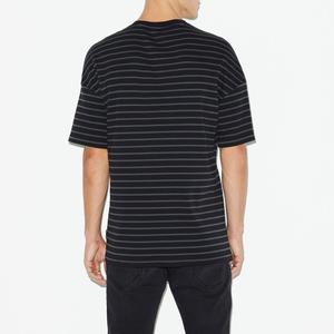 Camiseta de rayas 100% algodón para hombre, camisas de punto transpirables baratas, del distribuidor BD - Product Image 6