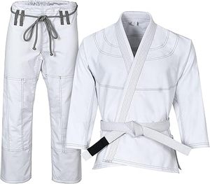 Conjuntos de Kimonos de Jiu Jitsu Brasileño de Primera Calidad, Elásticos, Ligeros, Transpirables, Tela Preencogida para Entrenamiento y Competición, Unisex - Product Image 2