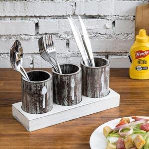 Top Quality Wooden Cutlery Holder With Best Finishing From India For Restaurant Hotel Home Kitchen Table Decor - Product Image 2