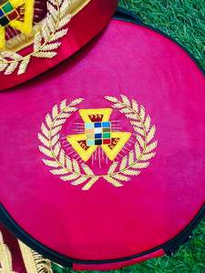 TABLIER MAÇONNIQUE REGALIA TYLER VIOLET AVEC COLLIER CHAÎNE-HSE - Product Image 5