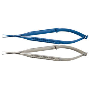 Instrumentos oftálmicos de alta calidad Tijeras microquirúrgicas Vannas Tijeras de capsulotomía - Product Image 3