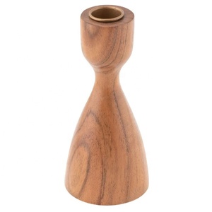 Portavelas de madera para decoración, soporte de vela Vintage rústico, diseño OEM, gran oferta, venta al por mayor, en Vietnam - Product Image 3