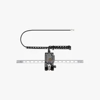 Accessoire d'imprimante 3D série H2 - Tête d'outil, assemblage axe X, plastique, métal, noir/argent, compatible avec les modèles laser H2D/H2S/H2C