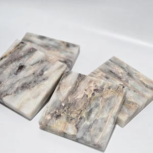 Dessous de verre en bois personnalisés avec gravure au laser, parfaits pour l'image de marque, les événements promotionnels et les cadeaux d'entreprise en vrac - Product Image 1