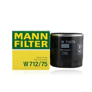 Original Genuine MANN Oil Filter OEM Engine Oil Filter W712/75 Model 0 451 103 370, 0 986 TF0 060