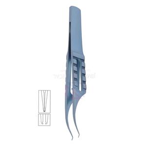 คีมจับกระจกตาสำหรับจักษุแพทย์ ยี่ห้อ Professional Harms Colibri ขนาด 0.12 มม. 1x2 ซี่ฟัน ผลิตจากเหล็กกล้าไร้สนิมเกรดผ่าตัด ได้รับการรับรองมาตรฐาน CE ระดับ Class I - Product Image 4