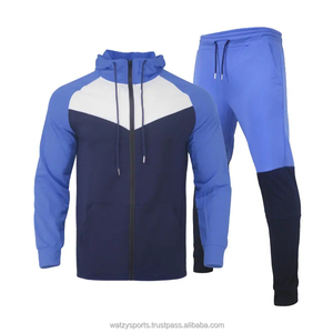 Chándales directos de fábrica personalizados para hombres, chándales apilados a precio barato para correr, chándal de poliéster para hombres - Product Image 5