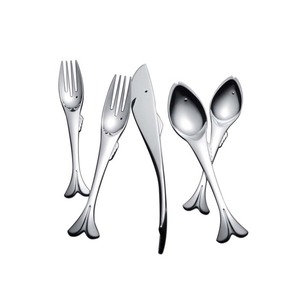 Top Quality Modern Hotel Flatware Wholesale Indian Suppliers Gold Polished With <b>Black</b> Resin handle <b>Cutlery</b> Set at Cheapest Price - Product Image 3