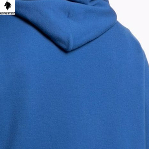 เสื้อมีฮู้ดแบบสวมหัวของผู้ชายผ้าเทอร์รี่ผ้าฝ้าย100% น้ำหนักเบาลายนูนทึบออกแบบได้ตามต้องการสำหรับฤดูหนาว - Product Image 5