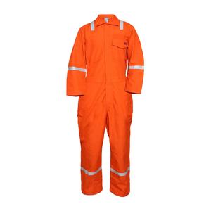 Combinaison de travail ignifuge de niveau D avec bande réfléchissante Conforme à la norme NFPA 2112 - Product Image 1