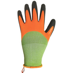 Waterproof Leather Garden Work <b>Gloves</b> Hi-Vis Seamless <b>Knit</b> Liner Double-Dipped Coated Sandy Grip Anti-Chemical Anti-Static - Product Image 4