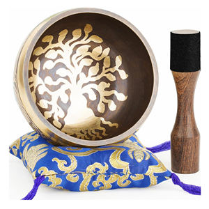 Bols chantants luxueux en acier inoxydable poli pour la pratique de l'écoute profonde, fabrication tibétaine artisanale, méditation, yoga, sonothérapie - Product Image 2