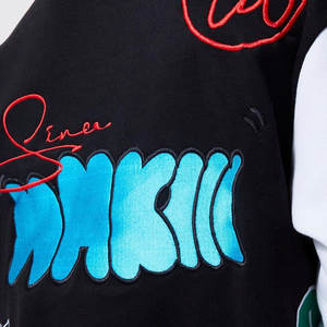 ชุดวอร์มพิมพ์ลายกราฟิกสำหรับฤดูหนาวเสื้อผ้าแนวสตรีทพิมพ์ลายนูนบทความใหม่ - Product Image 6