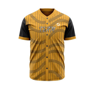Uniforme de béisbol personalizado de secado rápido para hombre, ropa deportiva de talla grande con características de comodidad transpirable, conjunto de nombre del equipo - Product Image 3